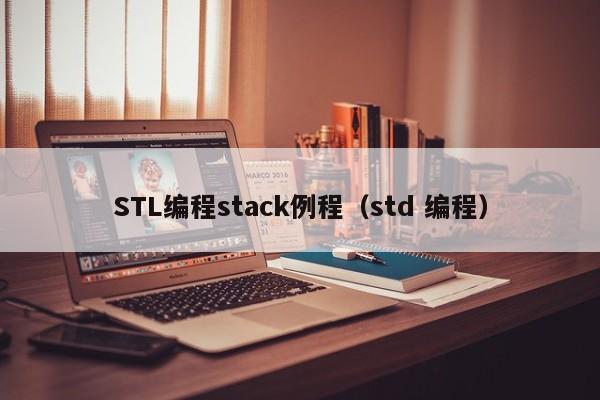 STL编程stack例程（std 编程）-第1张图片-东莞河马信息技术