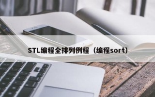 STL编程全排列例程（编程sort）